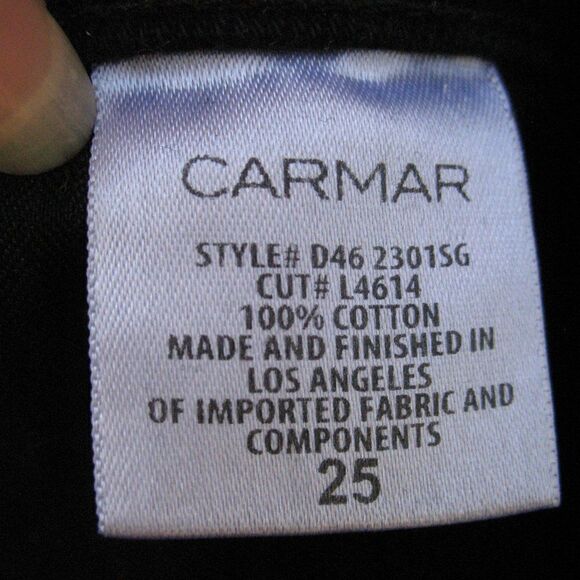 LF Carmar High Waist Side Lace Denim Jean Shorts - Picture 12 of 12